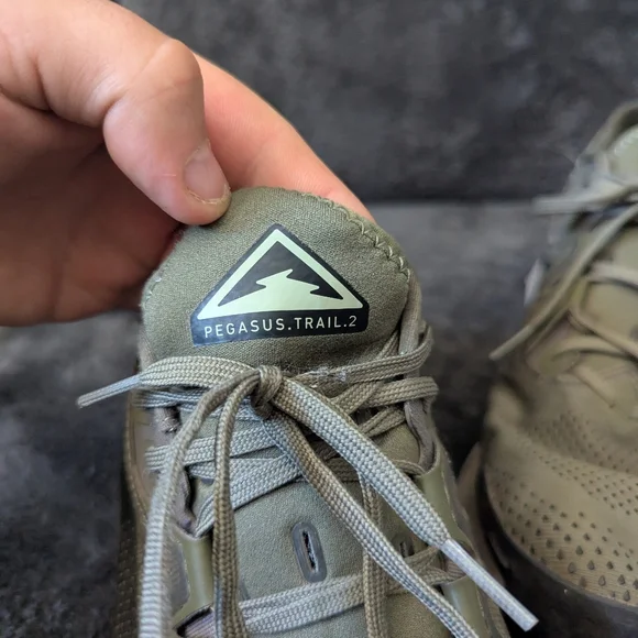 Nike Olive Green Athletic Shoes - Picture 3 of 7